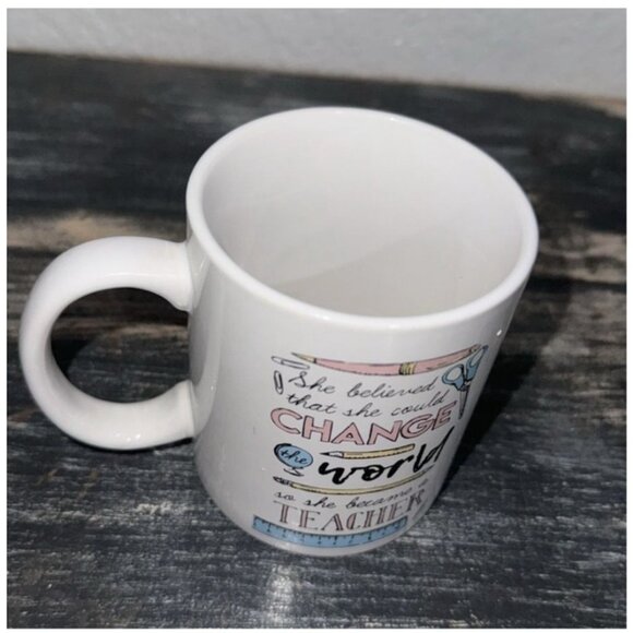 Set Of 3 Teacher-Themed Ceramic Mugs - Picture 5 of 12